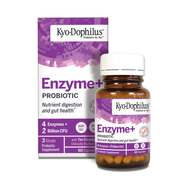 Kyo-Dophlius Enzymes + Probiotic, Nutrient Digestion and Gut Health, 60ct