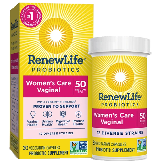 RenewLife Women’s Care Probiotic 50 Billion 30ct (Packaging May Vary ...