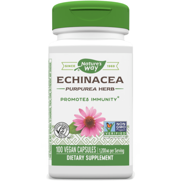 Nature's Way Echinacea 100 Vegan Capsules