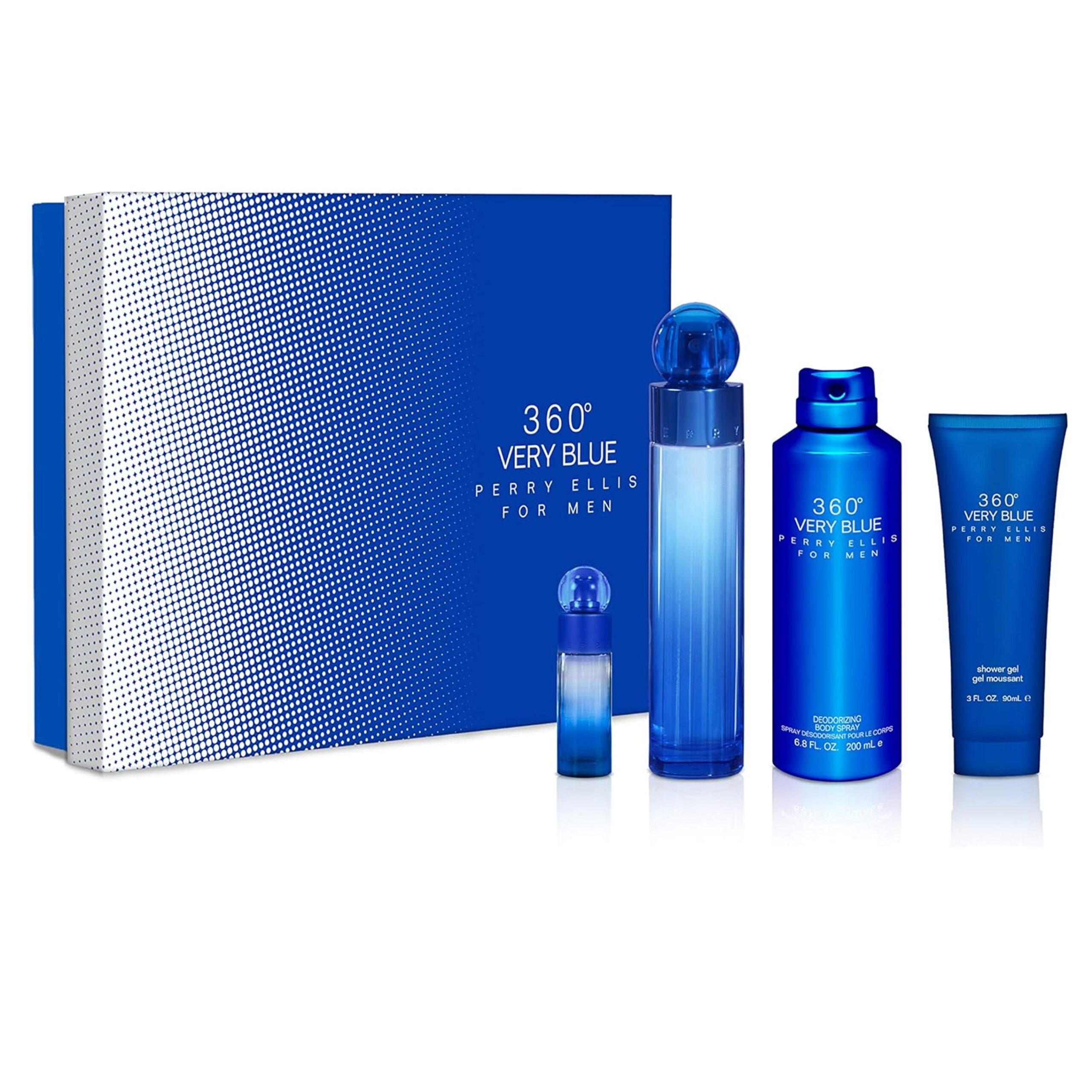 Perry Ellis Gift Set Perry Ellis 360 Very Blue By Perry Ellis - Felicity  Community Pharmacy