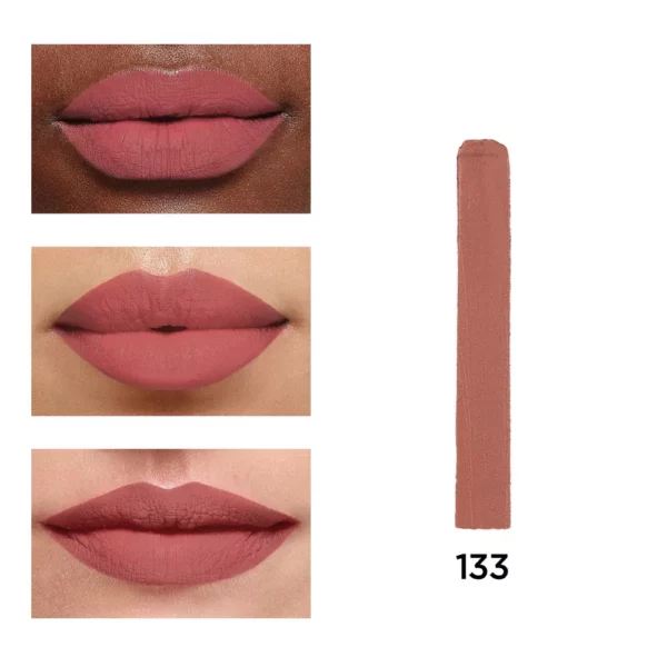 L'Oreal Paris Colour Riche Voluminous Matte Lipstick - 0.06oz -133 Le Wood Nonchalant - Image 3