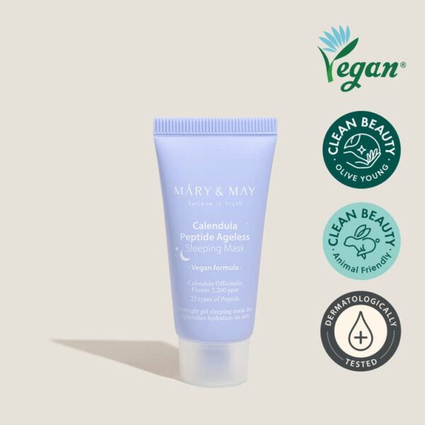 Mary&May Vegan Calendula Peptide Ageless Sleeping Mask 30g