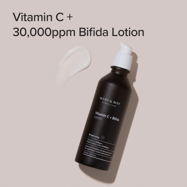 Mary & May Vitamin C + Bifida Lotion, 30,000ppm 120ml / 4.05 fl oz - Image 3