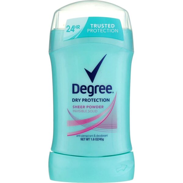 Degree Women Antiperspirant Deodorant Stick, Sheer Powder 1.6 oz  (Packaging May Vary)