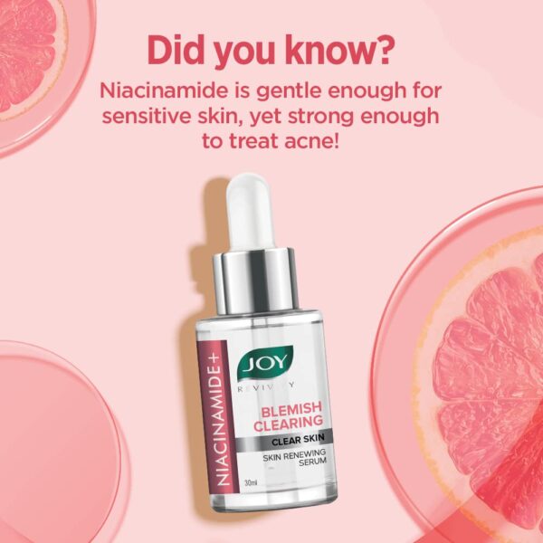 Joy Blemish Clearing Niacinamide Face Serum 30ml - Image 3
