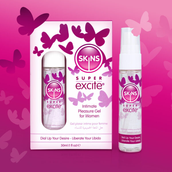 Skins Super Excite Clitoral Stimulation Gel - 30 ml - Image 7