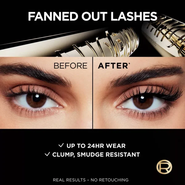 L'Oreal Paris Voluminous Panorama Volumizing and Lengthening Mascara - 0.33 fl oz -#700 Black - Image 3