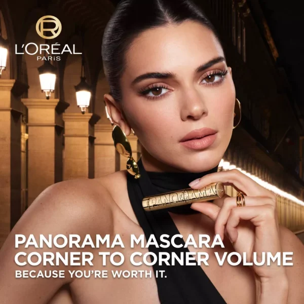 L'Oreal Paris Voluminous Panorama Volumizing and Lengthening Mascara - 0.33 fl oz -#700 Black - Image 8