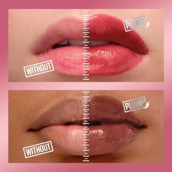 Maybelline Lifter Gloss Lifter Plump Lip Plumper Gloss with Maxi-Lip - 0.18 fl oz - HOT HONEY - Image 5