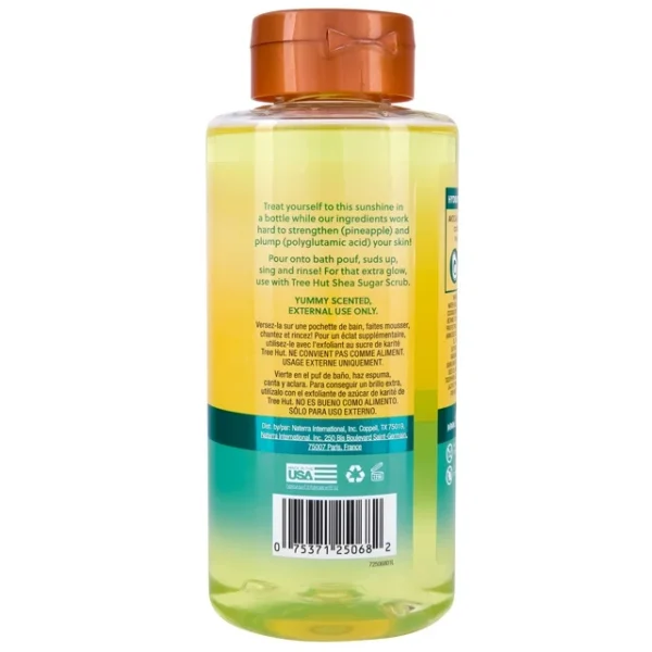 Tree Hut Pineapple Foaming Gel Wash, 18 fl oz - Image 4
