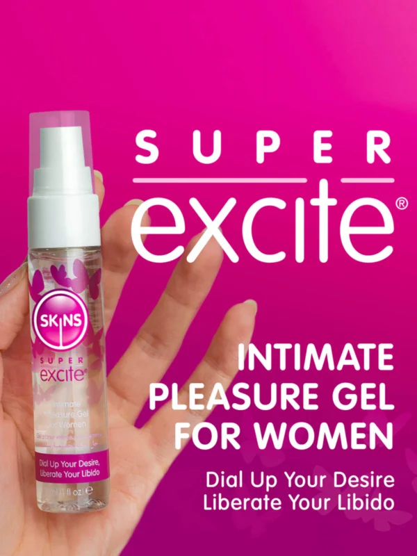 Skins Super Excite Clitoral Stimulation Gel - 30 ml - Image 3