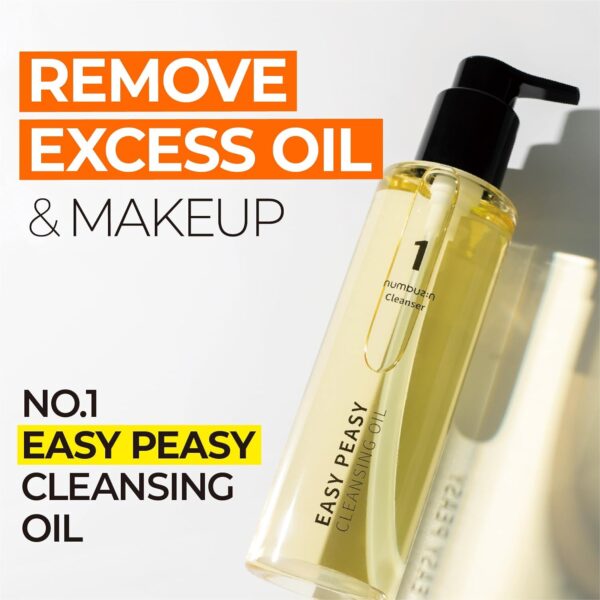 numbuzin No.1 Easy Peasy Cleansing Oil , 200ml (Online Only) - Image 3