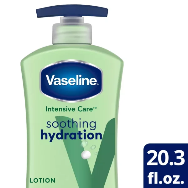 Vaseline Intensive Care Soothing Hydration Hand and Body Lotion Aloe 20.3oz