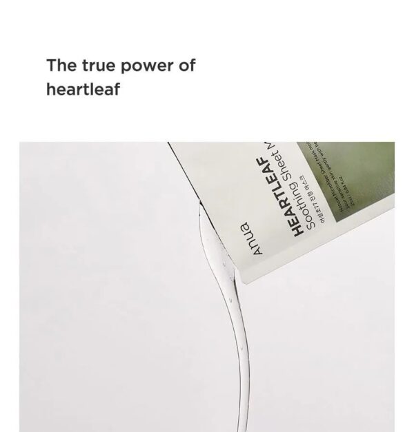Anua Heartleaf 77% Soothing Sheet Mask - Image 6