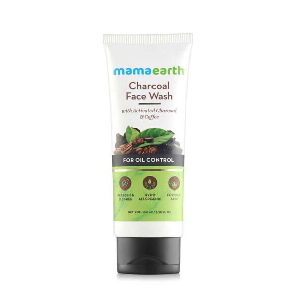 mamaearth Charcoal Facewash for oil control, 100ml - Image 3