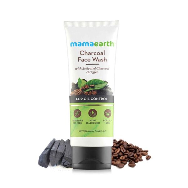 mamaearth Charcoal Facewash for oil control, 100ml