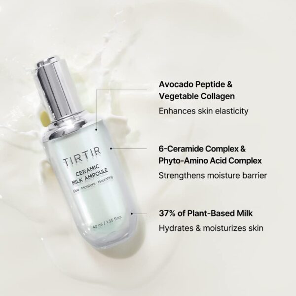 TIRTIR Ceramic Milk Ampoule 40ml - Image 6