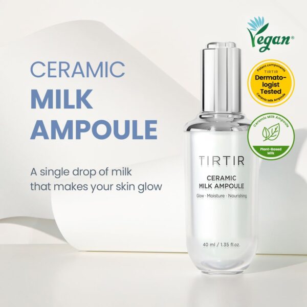 TIRTIR Ceramic Milk Ampoule 40ml - Image 3