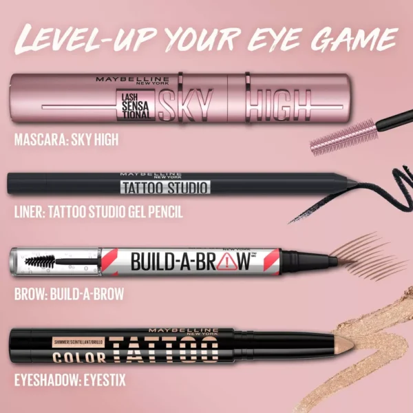 Maybelline  Maybelline Build-A-Brow 2-in-1 Eyebrow Pen & Sealing Eyebrow Gel - 0.05 fl oz. - Image 10