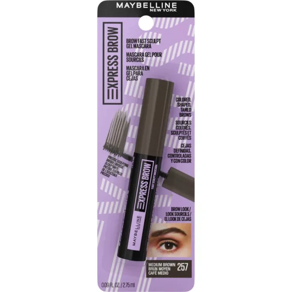 Maybelline Express Brow Fast Sculpt Eyebrow Gel Mascara - 0.09 fl oz - Image 7