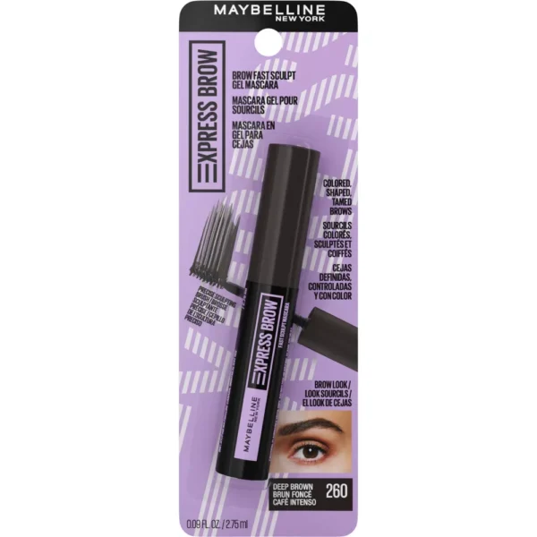 Maybelline Express Brow Fast Sculpt Eyebrow Gel Mascara - 0.09 fl oz - Image 4