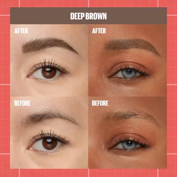 Maybelline  Maybelline Build-A-Brow 2-in-1 Eyebrow Pen & Sealing Eyebrow Gel - 0.05 fl oz. - Image 6