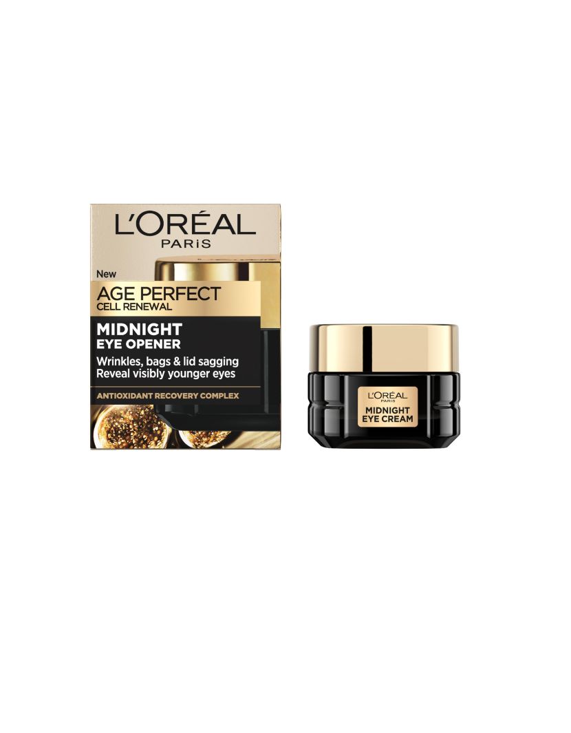 L'Oreal Age Perfect Cell Renew Midnight Eye Cream 0.5oz (14g