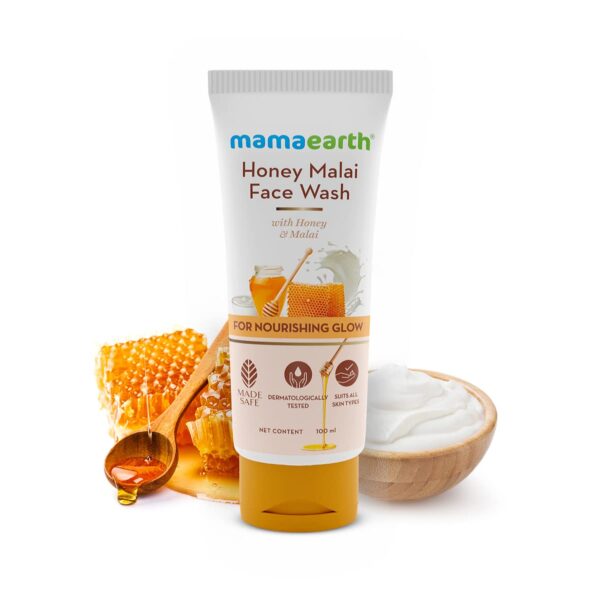 Mamaearth Honey Malai Face Wash 100ml