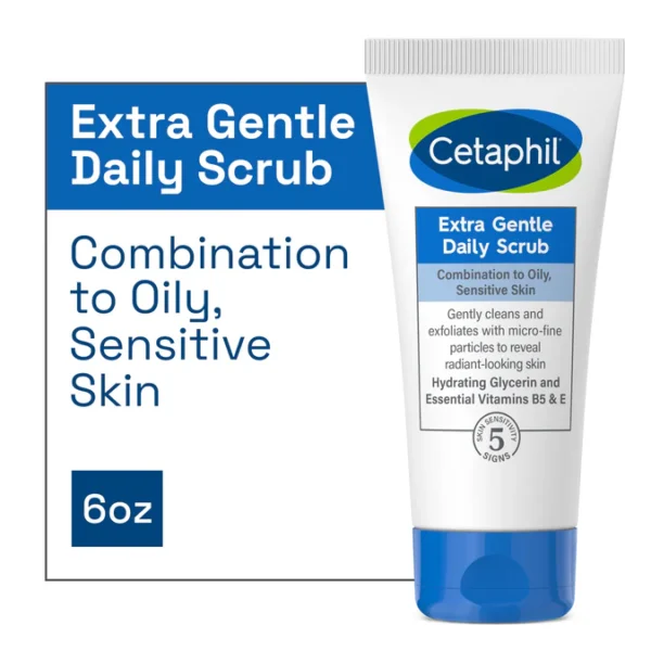 Cetaphil Extra Gentle Daily Scrub 6oz - Image 5