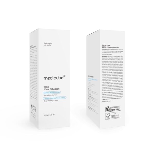 Medicube Zero Foam Cleanser for Sensitive Skin - Sebum Control, Moisture Balance, and Pore Minimization | Korean Skincare 120g - Image 8