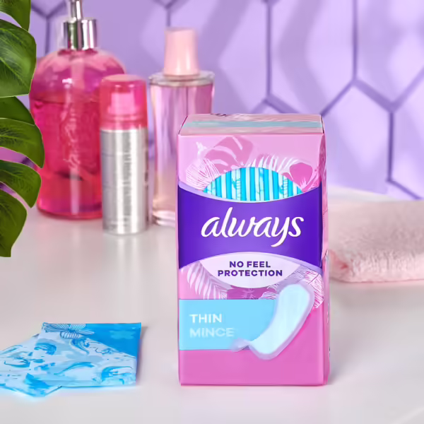 Always Dailies Thin Unscented Panty Liners - Image 6