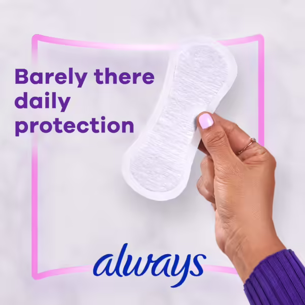 Always Dailies Thin Unscented Panty Liners - Image 5