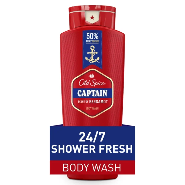 Old Spice Men's Body Wash, Captain, 16 fl oz