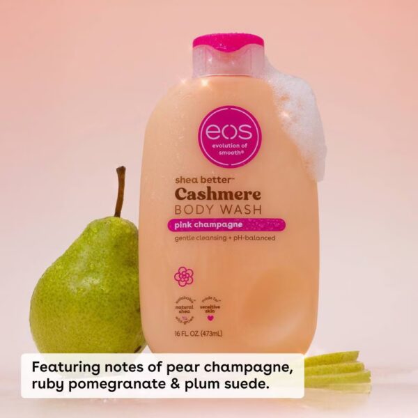 eos Shea Better Cashmere Body Wash - Pink Champagne - 16 fl oz - Image 3