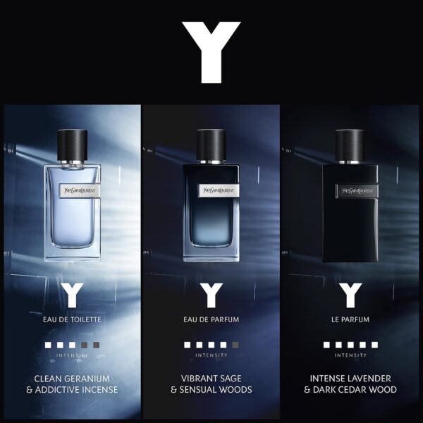 Yves Saint Laurent Y For Men Eau de Toilette Spray 60ml - Image 4
