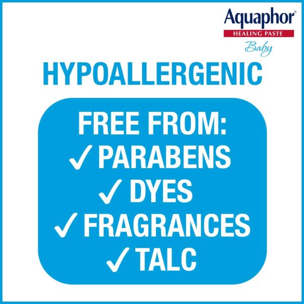 Aquaphor Baby Diaper Rash Paste - For Serious Diaper Rash and Flare-ups - 3.5 Oz. Tube - Image 5