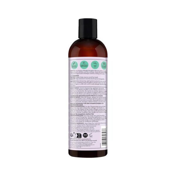 HASK Mega Slip Pre-Shampoo Detangler with Aloe Juice & Squalane for Wavy, Curly, Coily & Kinky Hair, Moisturizes, Adds Slip, Reduces Breakage, Vegan, Sulfate-Free, – 12 fl oz - Image 5