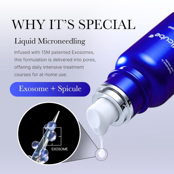 Medicube Zero Exosome Shot 7,500 PPM Spicule Facial Serum | Liquid Skin Booster Serum | Exosome, AHA+BHA+PHA | Pore Care, Dead Skin Cells, Skin Texture | Korean Skin Care 1.01 fl.oz - Image 3