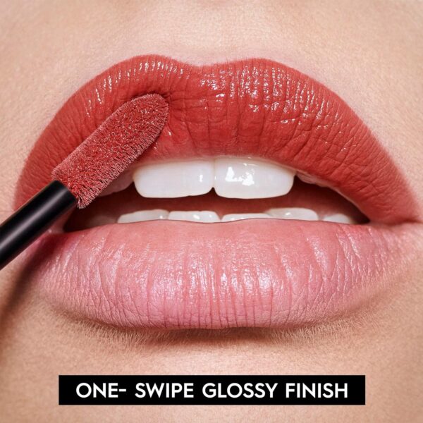 Urban Decay Vice Lip Bond Glossy Longwear Liquid Lipstick,  PDA (medium brick red) - Image 4