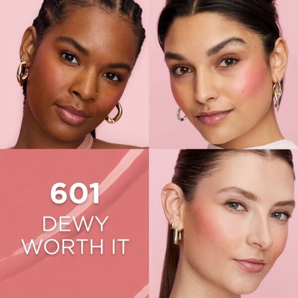 L'Oreal Paris True Match Lumi Le Liquid Blush for Cheeks - 0.33 fl oz - 601 Dewy Worth It - Image 4