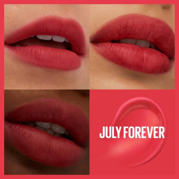 Maybelline Super Stay Teddy Tint Long Lasting Matte Lip Tint - 0.17 fl oz - 35 July Forever - Image 2