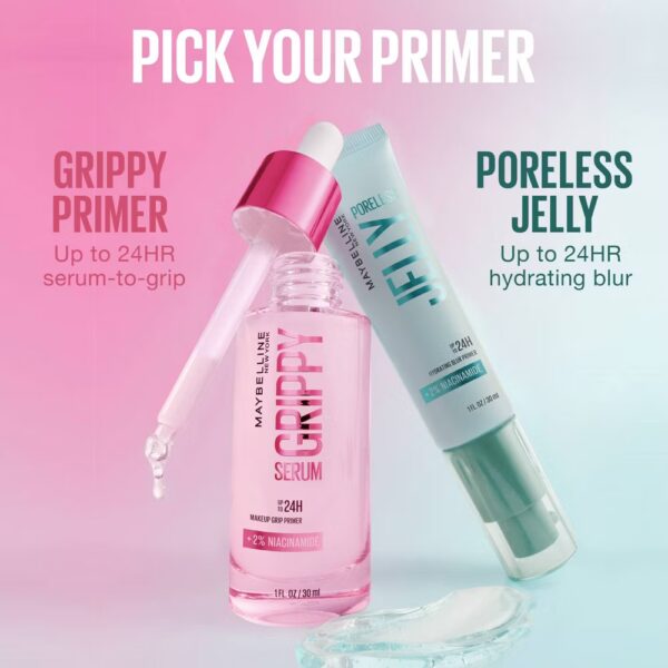 Maybelline Poreless Jelly Hydrating Blur Face Primer with Niacinamide - 1 fl oz - Image 9