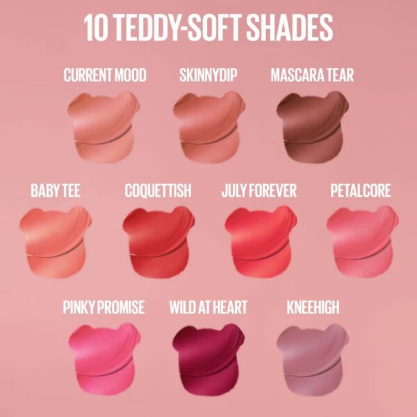 Maybelline Super Stay Teddy Tint Long Lasting Matte Lip Tint - 0.17 fl oz- 15 Skinnydip - Image 7