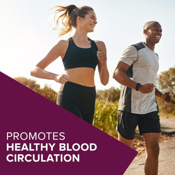 Qunol Beets Chews for Blood Pressure Support, 3 in 1 Beets + CoQ10 + Grape Seed Extract, Supports Healthy Blood Circulation & Heart Healthy Energy, 60 Chews - Image 6