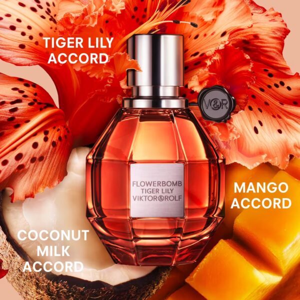 Viktor Rolf Flowerbomb Tiger Lily Perfume Trio Gift Set - Image 3