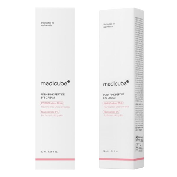 medicube Salmon DNA PDRN Pink Peptide Eye Serum with Niacinamide and 99% Purity Retinol for Fine Lines, Uneven Skin Tone, Korean Skin Care 1.01fl.oz - Image 7
