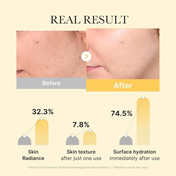medicube Kojic Acid Turmeric Brightening Gold Jelly Gel Mask | Overnight Face Mask for Glass Glow Skin- Elasticity, Hydrating, Firming and Moisturizing - Image 6