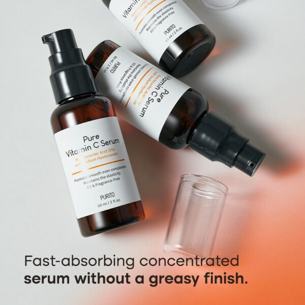 PURITO Pure Vitamin C Serum 60ml / 2.0 fl.oz., Natural Ingredients Serum - Image 6