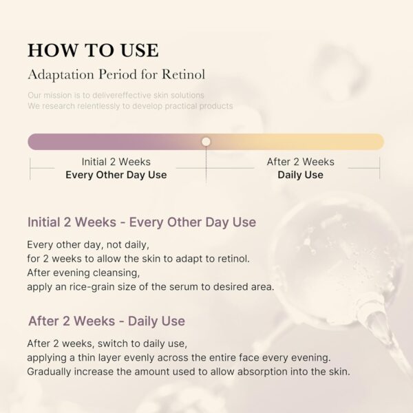 Medicube Deep Reviving Bakuchiol Retinol Facial Serum - Anti-Aging 4th Gen Retinol & Bakuchiol - Targets Fine Lines, Uneven Skin Tone, Blemish Scars - Korean Skin Care, Low Irritant, 1.01 oz - Image 7