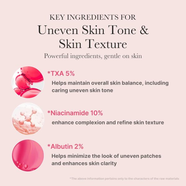 medicube TXA+Niacinamide 15% Glow Facial Serum for After Spot Care | All-in-One Daily Korean Skincare | Uneven Skin Tone, Texture, and Hydration Care | High-Potency Tranexamic Acid 5% | 1.01 fl.oz - Image 5